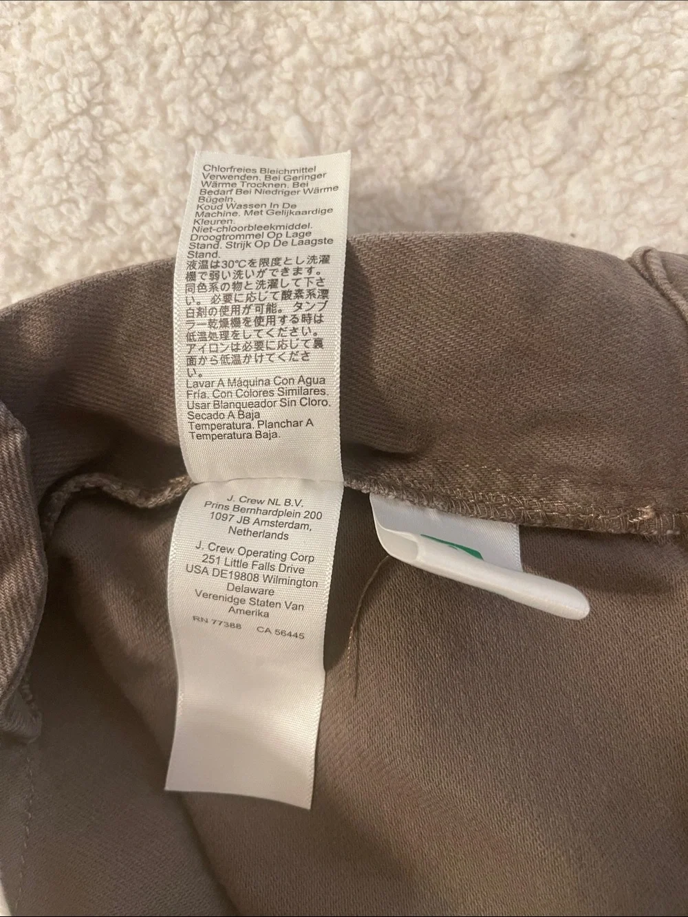 J. Crew purchased july